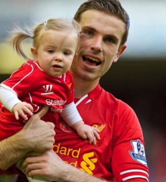 Elexa Henderson With Father Jordan Henderson